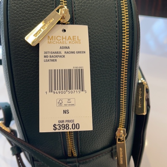Michael Kors Adina MD Backpack Leather - Picture 11 of 13
